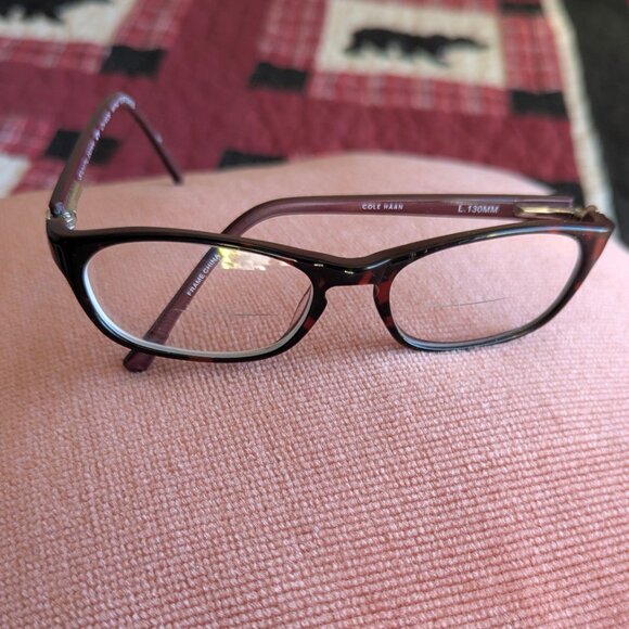 Cole Haan Eyeglasses Frames CH1026 Wine Tortoise 51 17 130 - Picture 1 of 9